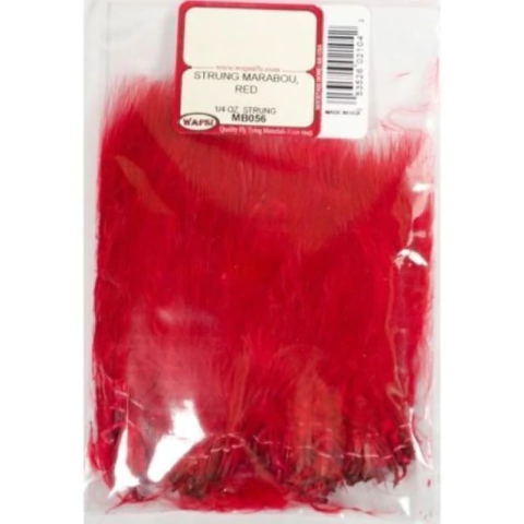 STRUNG MARABOU RED 1/4 OZ (MB056) (053526021042)