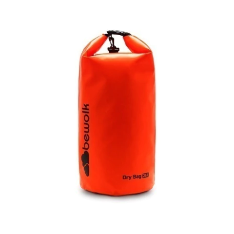 BOLSO ESTANCO BEWOLK DRY BAG 25 LITROS VERDE CON CINTA AL HOMBRO BB 1025 (7790001025036)