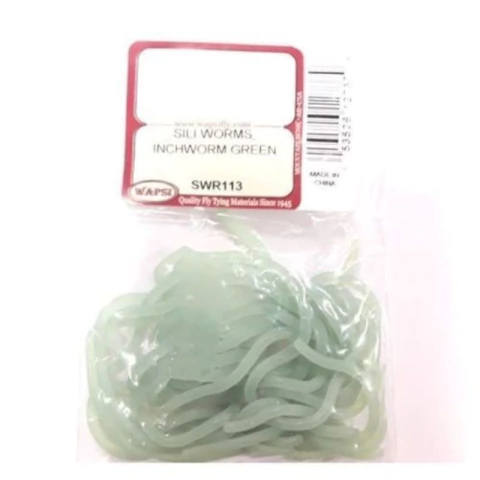 SILI WORMS GREEN (SWR113) (053526127379)