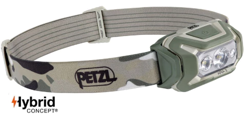LINTERNA PETZL ARIA 2 RGB 450LM CAMUFLAJE (E070BA01) (3342540840058)