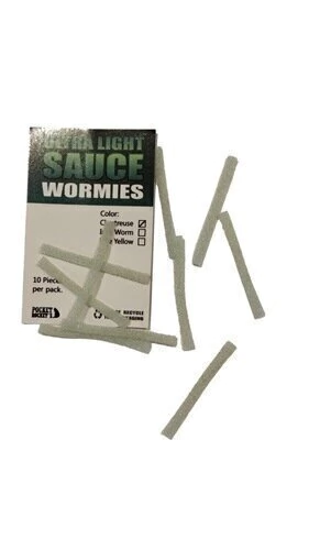 ULTRA LIGHT SAUCE WORMIES CHARTREUSE (SWSCH)