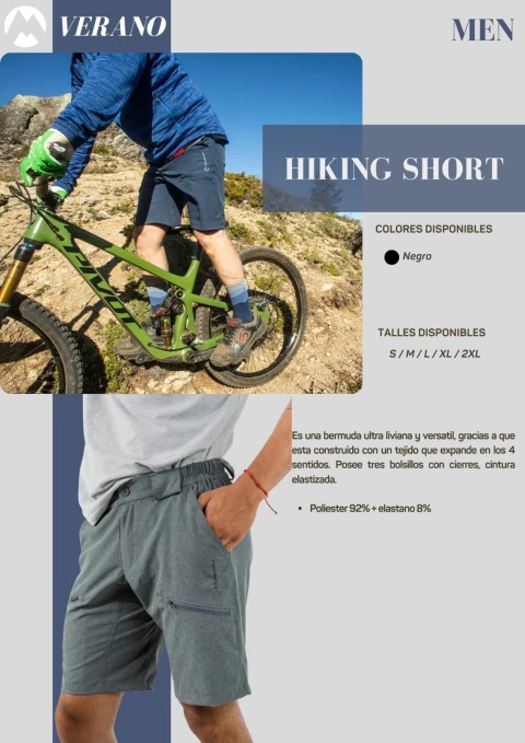 BERMUDA HIKING MAKALU HOMBRE (HIKINGSHORT)