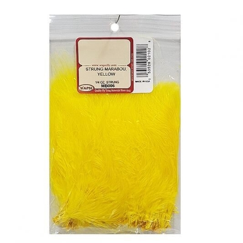 STRUNG MARABOU YELLOW WAPSI (MB006) (053526021028)