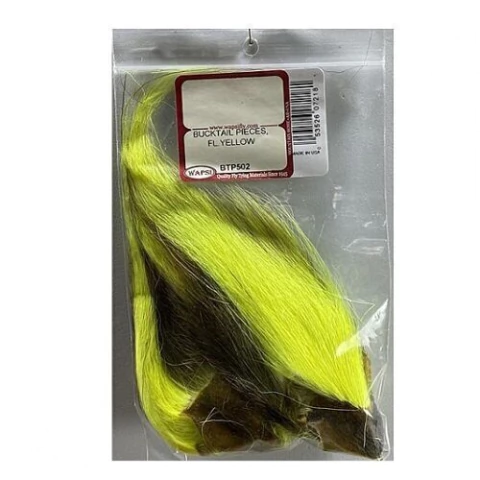 BUCKTAIL PIECES FL.YELLOW (053526072181)