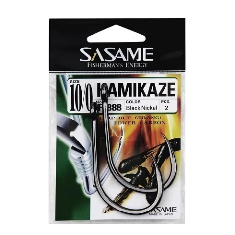 ANZUELO SASAME KAMIKAZE #3/0 BL/NK 6UDS DORADO (4941430124859)