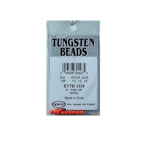 TUNGSTEN BEADS RAINBOW 1/8 EYTB3334 (053526324228)