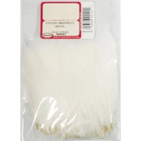 STRUNG MARABOU WHITE 1/4 OZ (MB001) (053526021011)