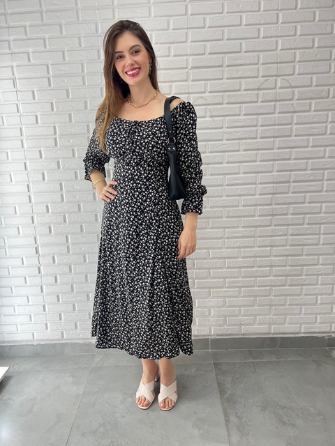 VESTIDO IZADORA MANGA LONGA - comprar online