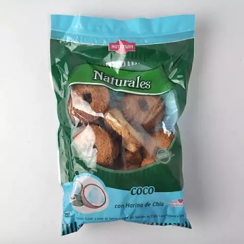 GALLETITAS DE COCO 250GR NUTRESAN