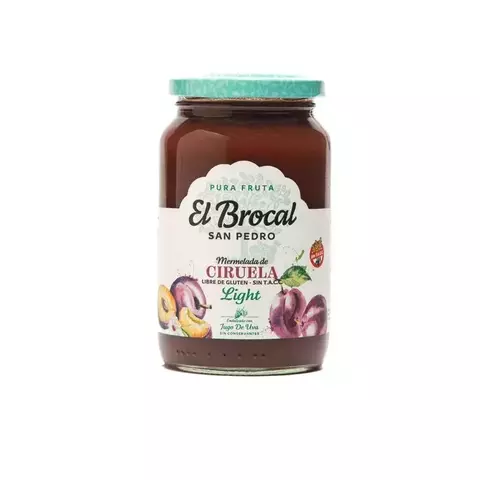 Mermelada El Brocal De Ciruela Light x 400 g