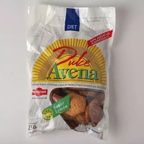 DULCE AVENA SABOR LIMON 250GR NUTRESAN