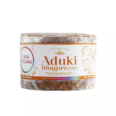 Hamburguesas Aduki Hungaro x 400gr (4u) - CASA VEGANA