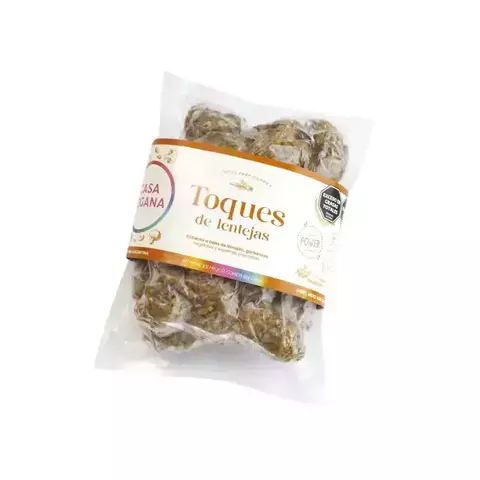 Toques de Lentejas x 420 gr - CASA VEGANA
