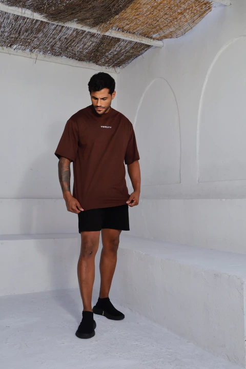 Camiseta Oversized Suedine Blend - comprar online