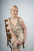 Vestido tull bordado