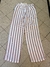 Pantalón blanco rayas rojas y negras Forever 21 T: S Con etiqueta en internet