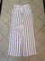 Pantalón blanco rayas rojas y negras Forever 21 T: S Con etiqueta