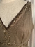 Vestido marrón mini lentejuelas Adolfo Dominguez T: 40 en internet