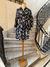 Vestido chemise azul flores ZARA T:XS en internet