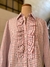 Camisa cuadros con Jabot Etiqueta negra. T: S - comprar online