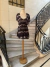 Vestido negro, beige RIE - comprar online