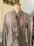 Camisa gris voladitos T: 44