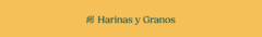 Banner de la categoría Harinas/Cereales- Fuente de Hidratos integrales y Fibra
