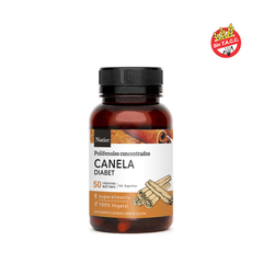 50 cap Canela Diabet "Natier" sin tacc