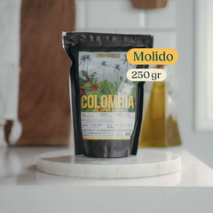 250 g Café -MOLIDO MEDIO- orgánico colombiano "Modo Barista"