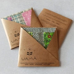 Pack combi 1 - 3 envoltorios S-M-L "Uama"