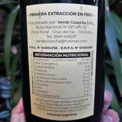1 l Aceite de oliva - Extra virgen - Suave - Frutado medio "Cuenca Oliva" - Rebrote Almacén Orgánico