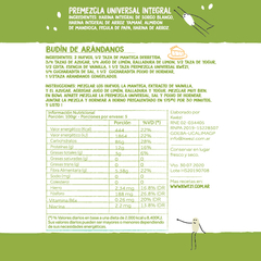 400 g Premezcla universal integral agroecológica "Kwezi" - Sin TACC - comprar online