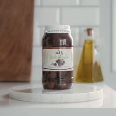 500 g Aceitunas negras, tamaño 00 "Verde Cosecha"