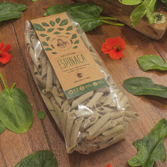 400 g Pasta integral agroecológica de ESPINACA "Doña Dominga"