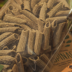 400 g Pasta integral agroecológica de ESPINACA "Doña Dominga" - comprar online