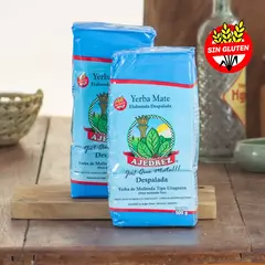 500 g Yerba mate agroecológica despalada, molienda fina "Ajedrez" sin tacc