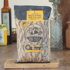 1 kg Harina de trigo integral agroecológica superfina "Don Paisa"