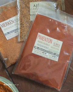 25 g Pimentón AHUMADO agroecológico "Aliwen" - comprar online