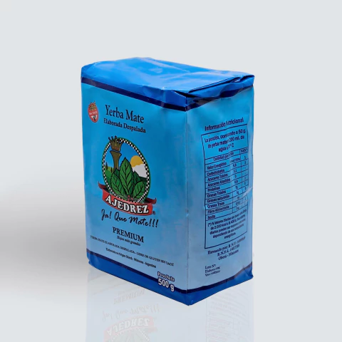 500 g Yerba canchada agroecológica despalada "Ajedrez" - Sin TACC - comprar online