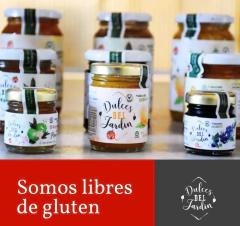 210 g Dulce de zapallo orgánico "Del Jardín"- Sin TACC - Rebrote Almacén Orgánico