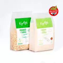 500 g Grano integral de sorgo blanco agroecológico "Kwezi"- Sin TACC