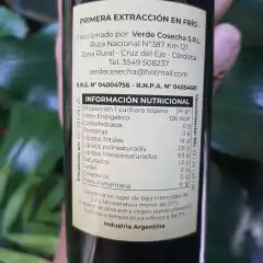 500 cc Aceite de oliva - Extra virgen - Suave - Frutado medio "Cuenca Oliva" - tienda online