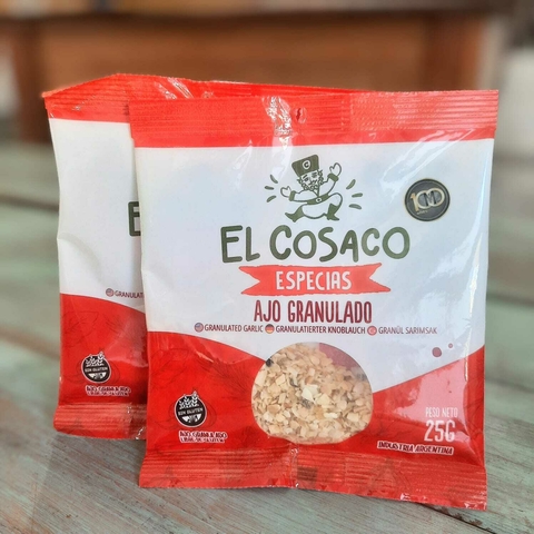 25 g Ajo granulado- Sin TACC "El cosaco"