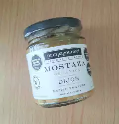 170 gr Mostaza orgánica "DIJON" Pampa Gourmet