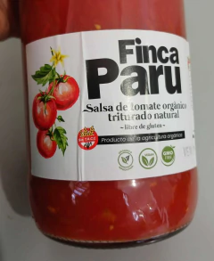 950 g Salsa de tomate orgánico triturado "Finca Paru"- Sin TACC en internet