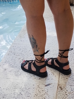 Sandalia Tai Negro - Mara Ruth