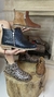 BOTA RUTH CROCO NEGRO HORMA ANCHA - tienda online