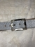Cinto Gris ancho 4 cm