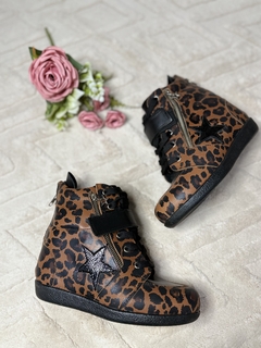 Imagen de ZAPA CLASICA ANIMAL PRINT -ZTE- ZAPA TACO ESCONDIDO