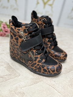 ZAPA CLASICA ANIMAL PRINT -ZTE- ZAPA TACO ESCONDIDO - comprar online
